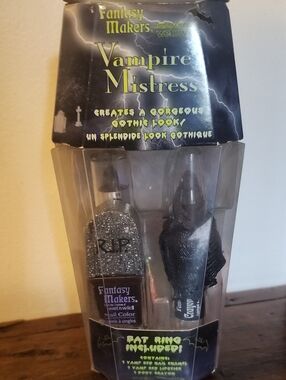 Fantasy Makers "Vampire Mistress" Nail Color, Lipstick, Body Crayon, & Ring Set